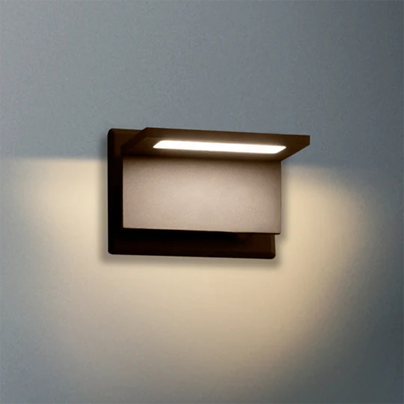17309 Applique Murale Extérieure IP54 10W 680Lm LED Noir/Gris/Blanc